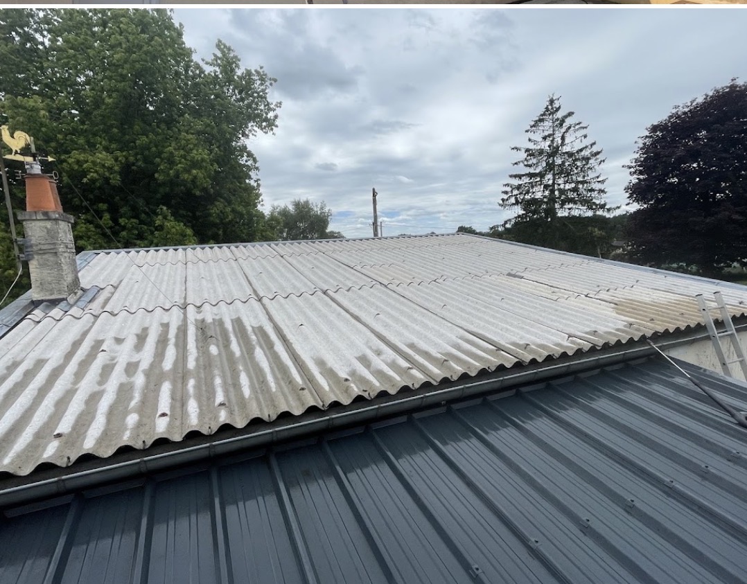 Remplacement de la couverture de toit — BATI-MAN BTP